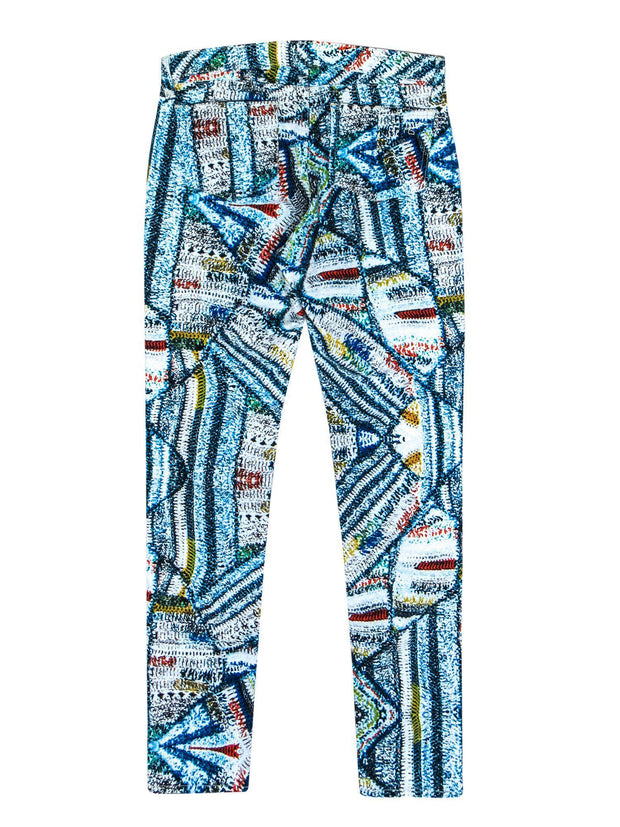 Current Boutique-Rag & Bone - Multicolored Printed Skinny Jeans Sz 27