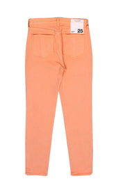 Current Boutique-Rag & Bone - Peach "Prairie Sun" High Rise Skinny Jeans Sz 25
