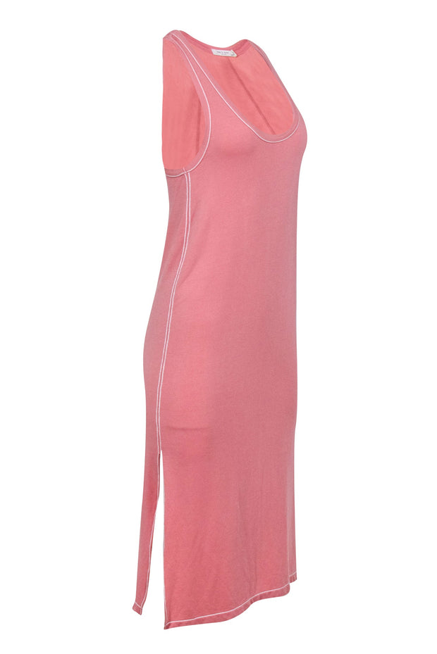Current Boutique-Rag & Bone - Pink Jersey Knit Dress w/ Side Slits Sz XS