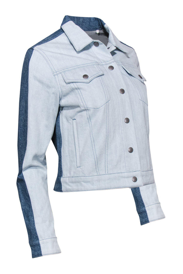 Current Boutique-Rag & Bone - Two-Toned Denim Jacket Sz S