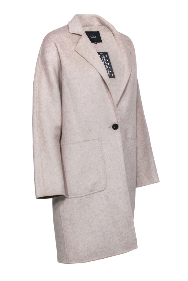 Current Boutique-Rails - Beige Wool Blend Longline Overcoat Sz XS