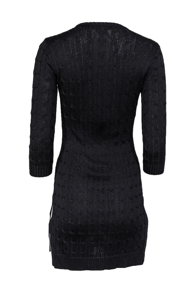 Ralph Lauren Cable-Knit Sweater Dress