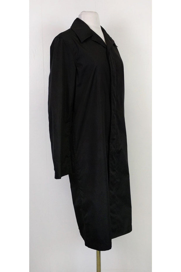 Current Boutique-Ralph Lauren - Black Trench Coat Sz 6