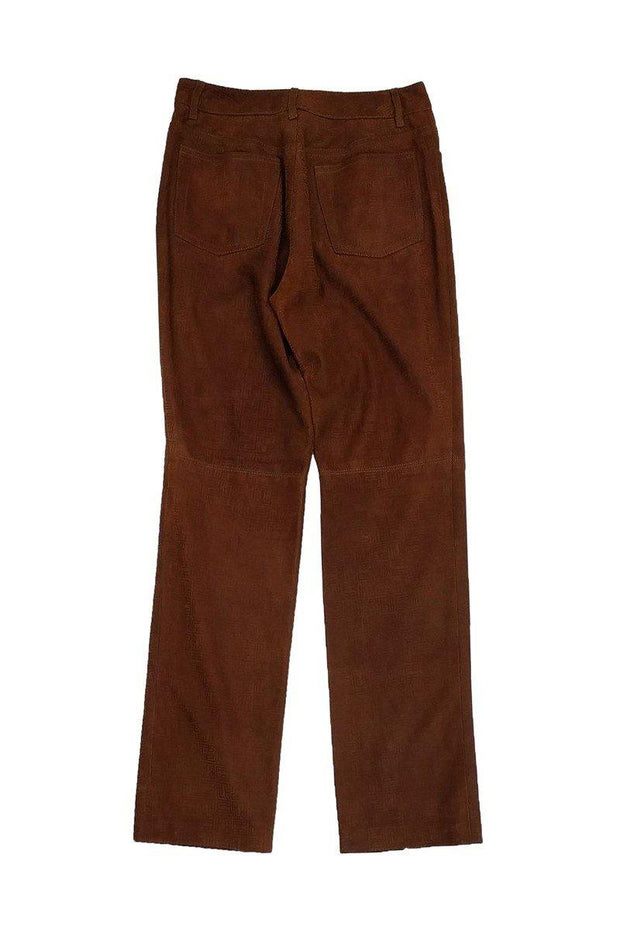 Current Boutique-Ralph Lauren - Brown Embossed Pants Sz 4