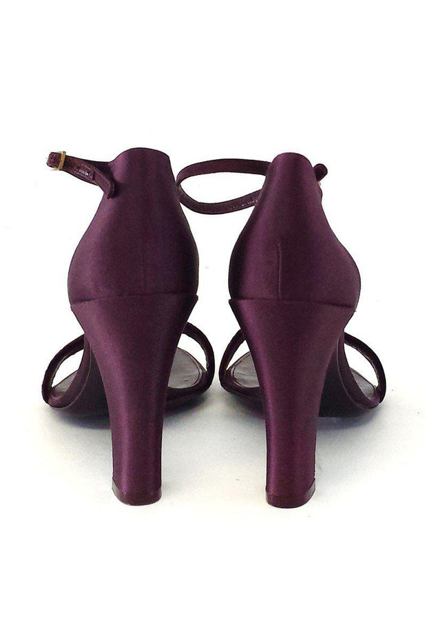 Current Boutique-Ralph Lauren Collection - Velvet Plum Heels Sz 7