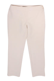 Current Boutique-Ralph Lauren - Cream Wool & Silk Tapered Trousers Sz 8