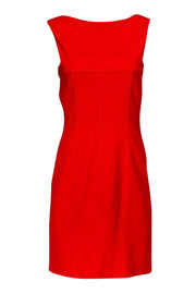 Current Boutique-Ralph Lauren - Orange Sleeveless Sheath Dress Sz 8