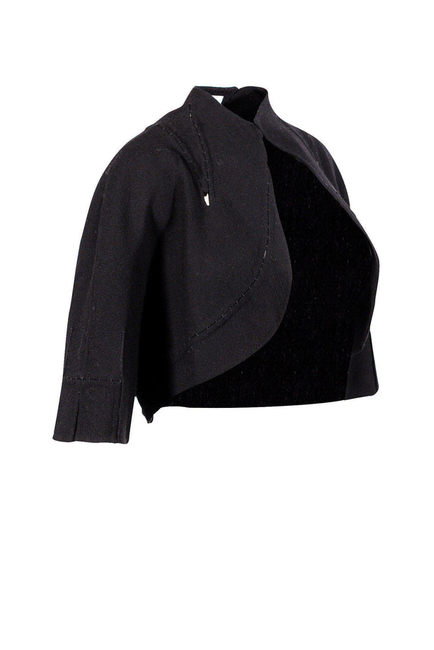 Current Boutique-Ralph Rucci Chado - Wool Cropped Jacket Sz 8
