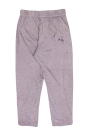 Current Boutique-Raquel Allegra - Grey Cotton Drop Crotch Stretch Pants Sz S