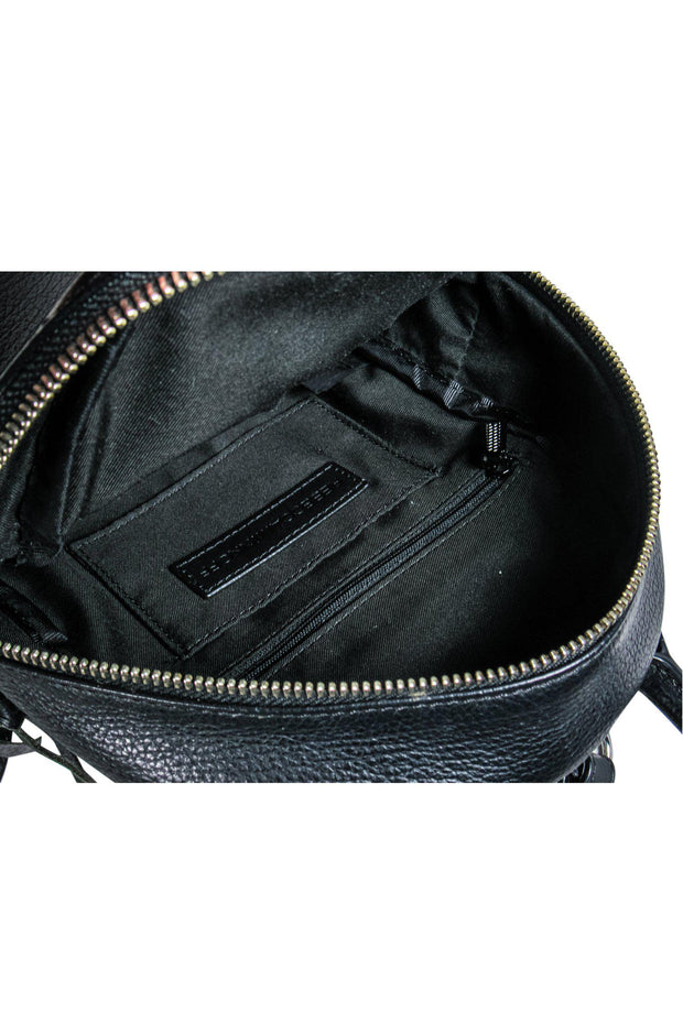 Current Boutique-Rebecca Minkoff - Black Leathers Mini Backpack w/ Studs