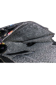 Current Boutique-Rebecca Minkoff - Black & Multicolored Pebbled Leather Crossbody