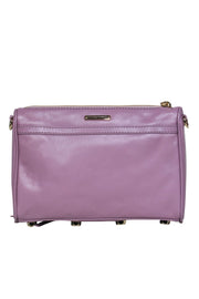 Current Boutique-Rebecca Minkoff - Lavender Smooth Leather Crossbody w/ Lobster Claw Clasp