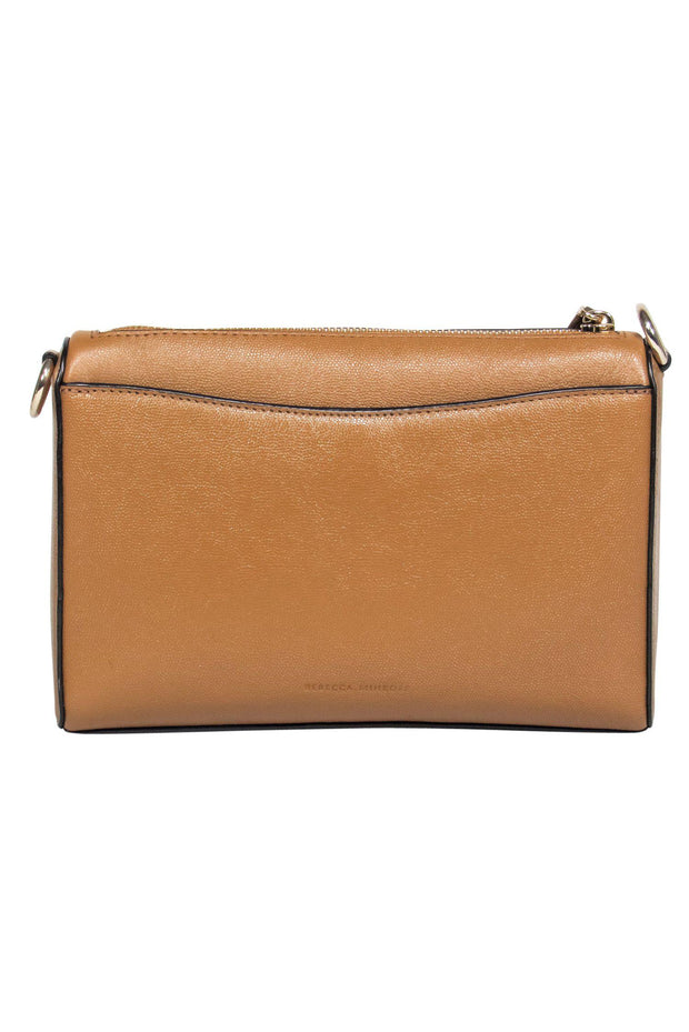 Current Boutique-Rebecca Minkoff - Light Brown Leather O-Ring Crossbody