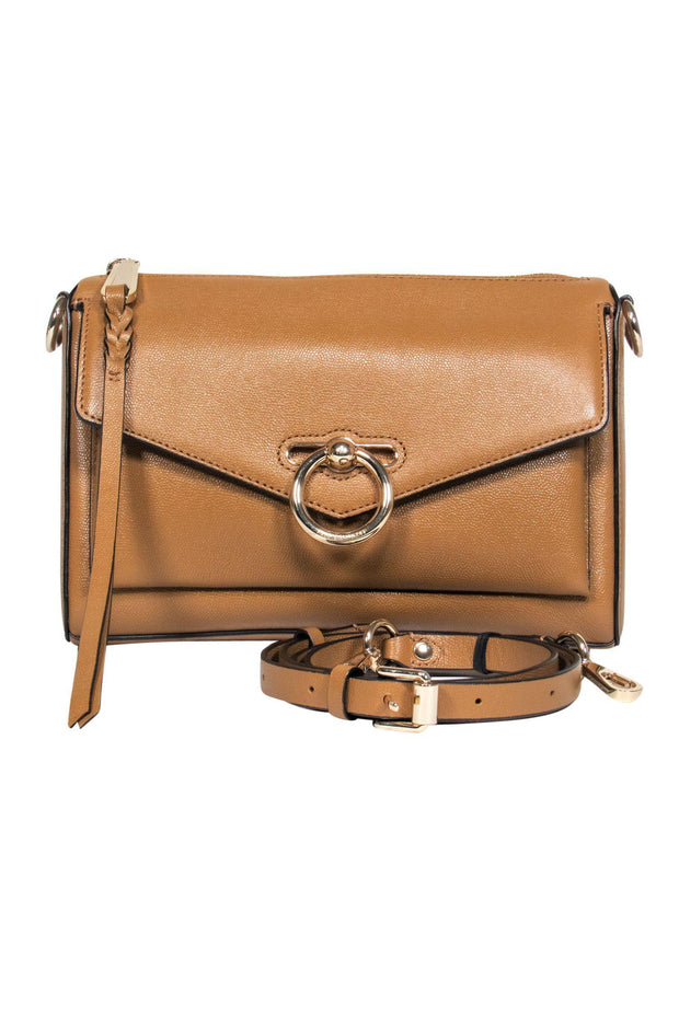 Current Boutique-Rebecca Minkoff - Light Brown Leather O-Ring Crossbody