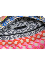 Current Boutique-Rebecca Minkoff - Multicolored Multi-Print Leather Fold-Over Crossbody