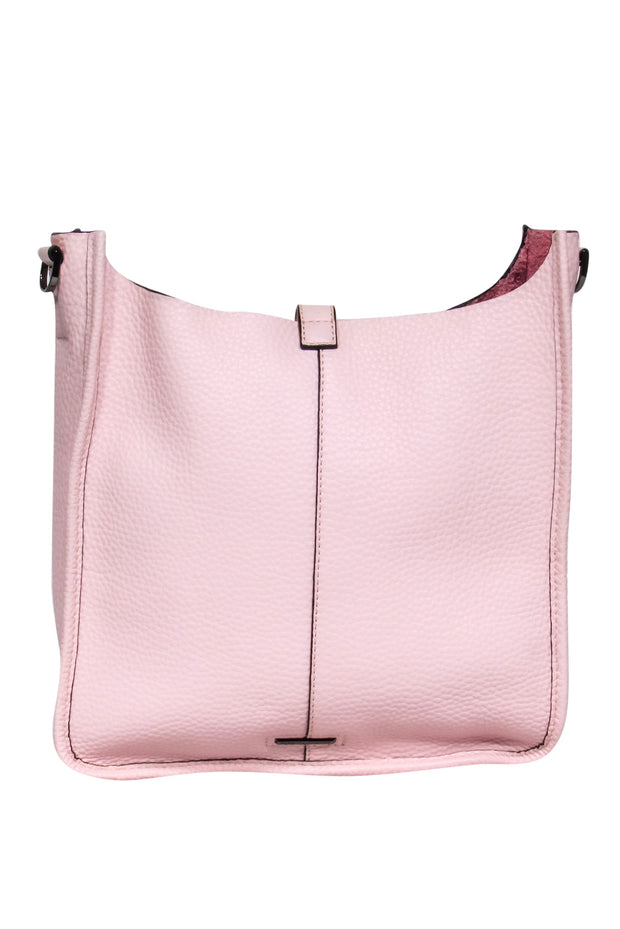 Current Boutique-Rebecca Minkoff - Pink Pebbled Leather Shoulder Bag w/ Studs