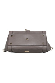 Current Boutique-Rebecca Minkoff - Taupe Leather Zipper Top Satchel