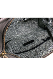 Current Boutique-Rebecca Minkoff - Taupe Leather Zipper Top Satchel