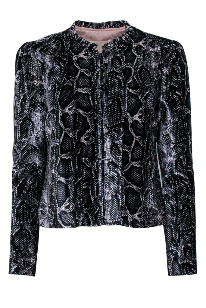 Rebecca taylor velvet hot sale moto jacket