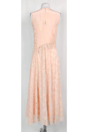 Current Boutique-Rebecca Taylor - Blush Lace Maxi Dress Sz 2