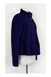 Current Boutique-Rebecca Taylor - Indigo Wool Jacket Sz 6