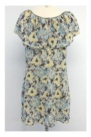 Current Boutique-Rebecca Taylor - Multicolor Print Silk Sleeveless Tunic Sz 10