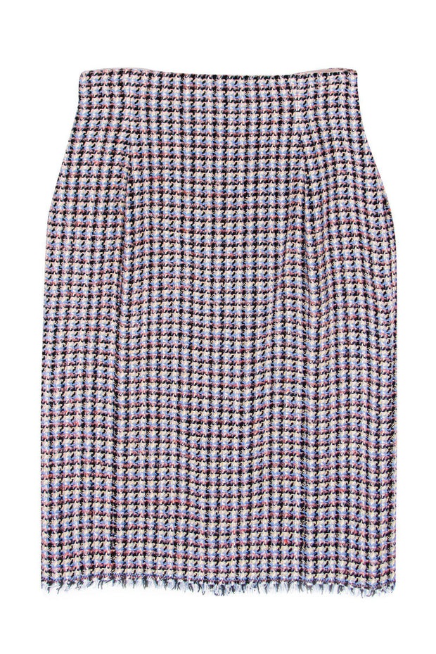 Current Boutique-Rebecca Taylor - Multicolored Tweed Pencil Skirt Sz 8