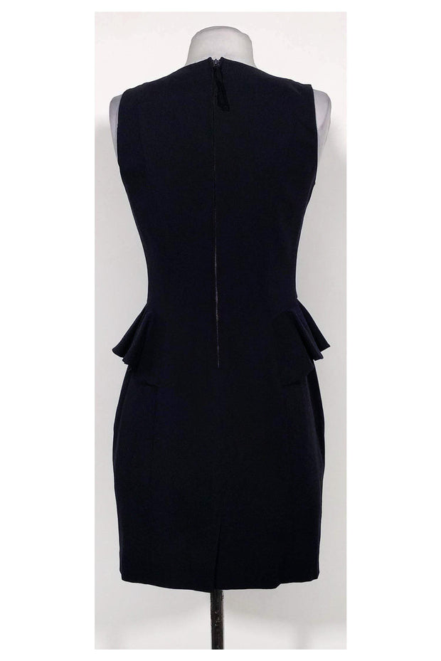 Current Boutique-Rebecca Taylor - Navy Peplum Dress Sz 2