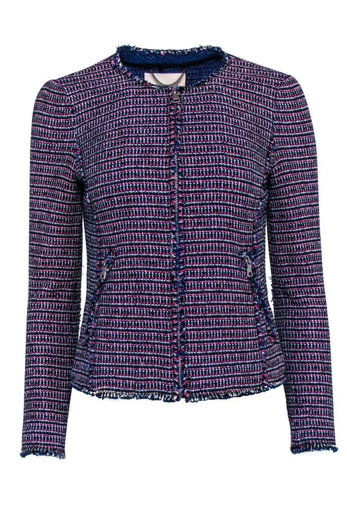 Rebecca taylor clearance houndstooth tweed jacket