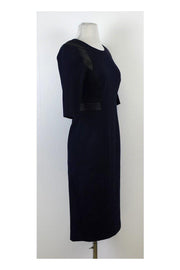 Current Boutique-Rebecca Taylor - Navy Short Sleeve Dress Sz 4