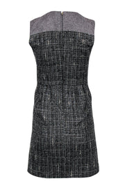 Current Boutique-Red Valentino - Grey Tweed Shift Dress Sz 2