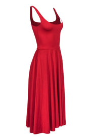 Current Boutique-Reformation - Red Sleeveless Midi Dress Sz S