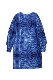 Current Boutique-Reiss - Blue & White Tie Dye Dress Sz 0