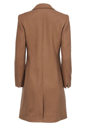 Current Boutique-Reiss - Camel Button-Up Longline Wool Blend "Evie" Coat Sz 6