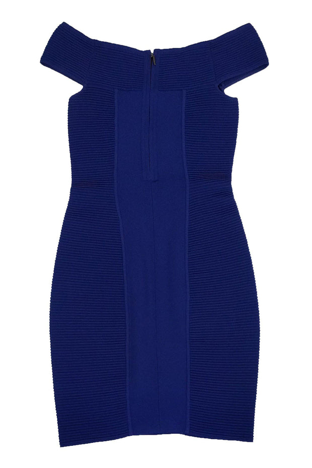 Current Boutique-Reiss - Cobalt Knit Bodycon Dress Sz 6