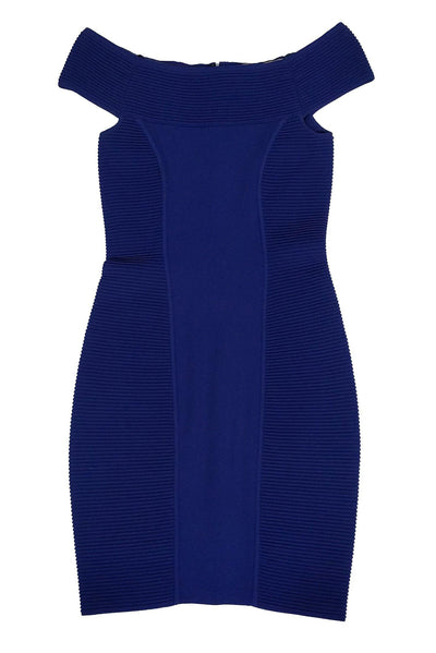 Current Boutique-Reiss - Cobalt Knit Bodycon Dress Sz 6