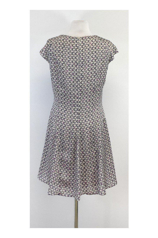 Current Boutique-Reiss - Grey Scala Chain Print Dress Sz 8