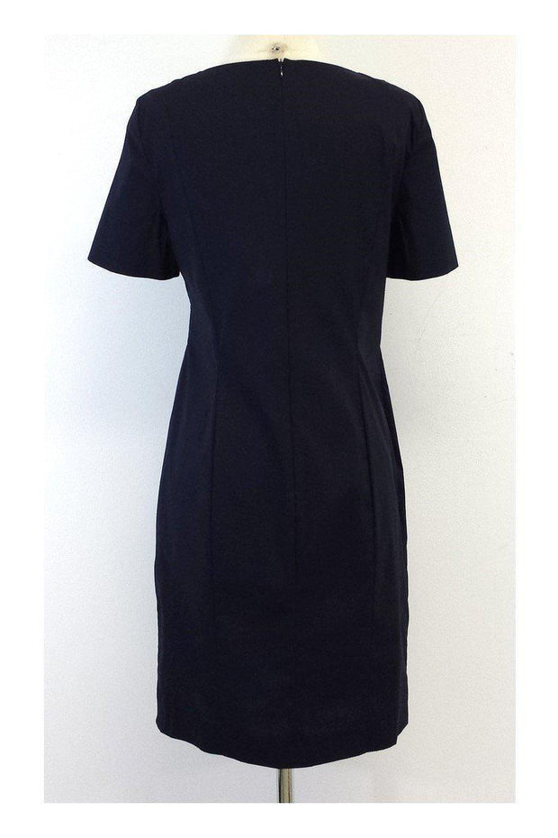 Current Boutique-Rena Lange - Navy Cotton Blend Dress Sz 10