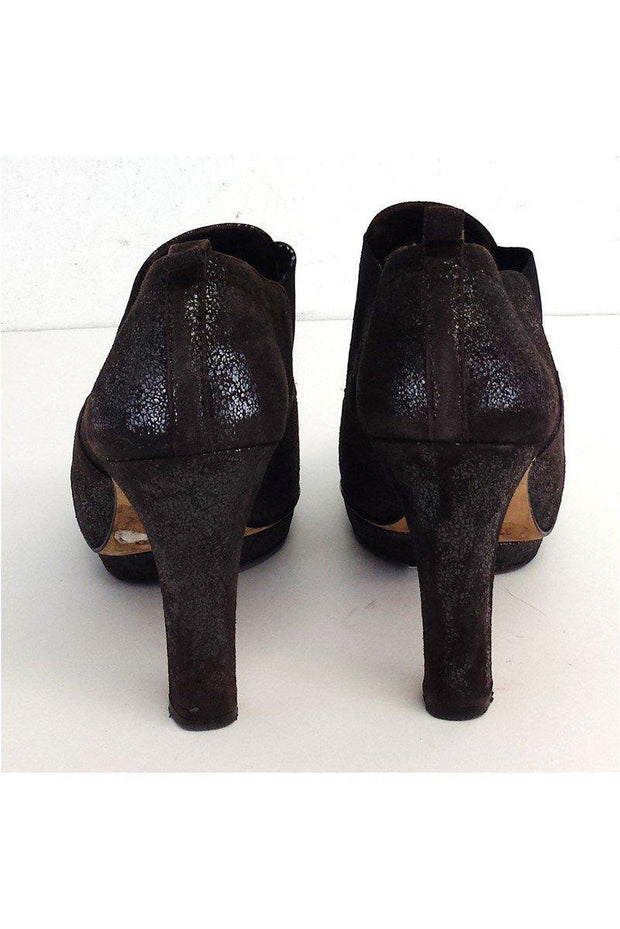 Current Boutique-Repetto - Brown Metallic Booties Sz 7.5