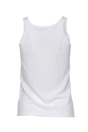 Current Boutique-Replica Los Angeles - White Knit Tank w/ Lip Design Sz S