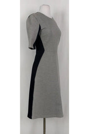 Current Boutique-Richard Nicoll - Grey & Navy Flared Dress Sz S