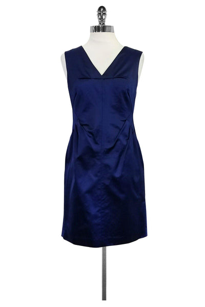 Current Boutique-Robert Rodriguez - Blue Satin Dress Sz 4