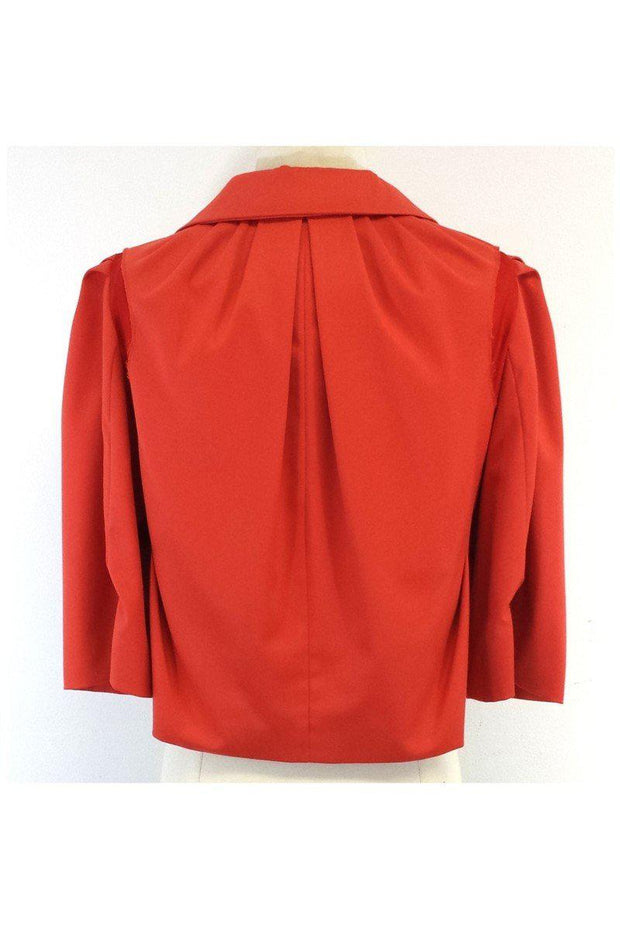 Current Boutique-Robert Rodriguez - Cropped Orange Jacket Sz 8