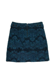 Current Boutique-Robert Rodriguez - Green Lace Miniskirt Sz 4
