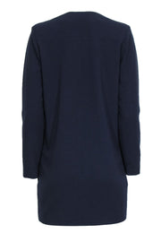 Current Boutique-Rodebjer - Navy Blazer Dress w/ Double Breasted Buttons & Deep V-Neckline Sz XS