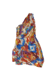 Current Boutique-Rory Beca - One Shoulder Drape Silk Dress Sz XS