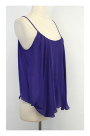 Current Boutique-Rory Beca - Purple Silk Tank Sz S