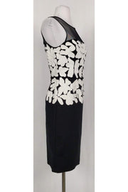 Current Boutique-Sachin & Babi - Black & White Floral Dress Sz 4
