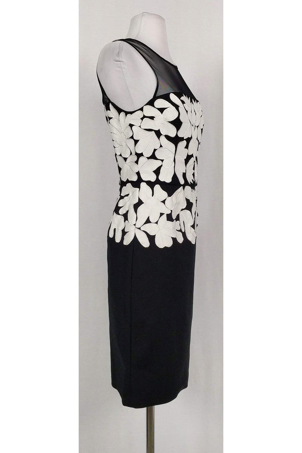 Current Boutique-Sachin & Babi - Black & White Floral Dress Sz 4