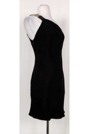 Current Boutique-Saint Laurent - Black One Shoulder Dress Sz 4